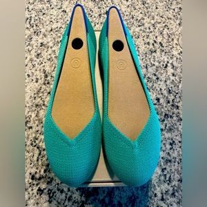 Rothy’s Flat Size 11.5 Mojito Metallic